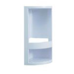 Mensola Bagno Ad Angolo 3p. 30 Cm. - immagine 2