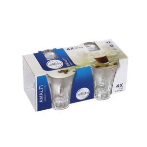 Set 4 Bicchiere Amalfi 7 Cl