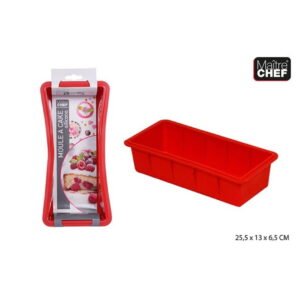 Stampo Per Torta In Silicone Rosso 25 Cm