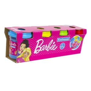 Barattoli Plastilina Barbie 4x140 G