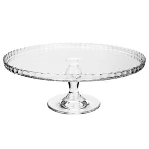 Alzata  Piede In Vetro Patisserie 32 Cm