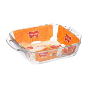 Pirofila Quadrata Vetro 2,5 Lt