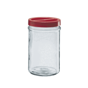 Vaso In Vetro Ortes Con Tappo A Vite 5000ml