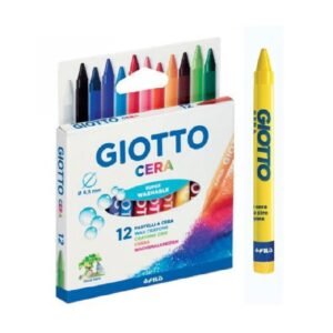 12 Colori Pastelli A Cera Giotto