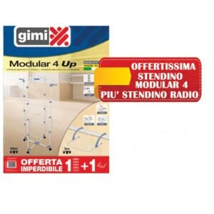 Stendino Modular 4 Up + Stendino Radio Gimi