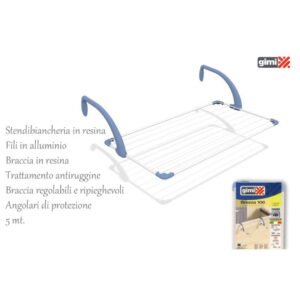 Stendibiancheria Balcone Brezza 100 Gimi