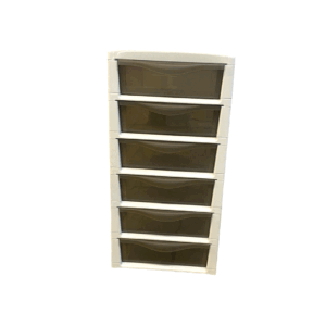 Cassettiera Spring Office 6 Cassetti Bianco