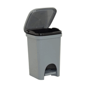 Pattumiera Colors Con Pedale Lt.6 Grigio CM 215X200X285MM