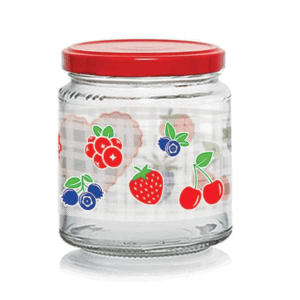 Barattolo Mia In Vetro Multiuso Con Tappo In Metallo 300cc