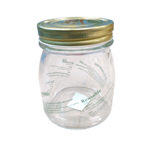 Barattolo Eco Green In Vetro Con Tappo 800cc