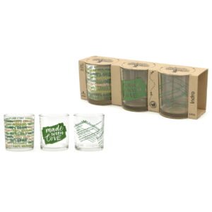 Set 3 Bicchieri Acqua Eco Green 25 Cl