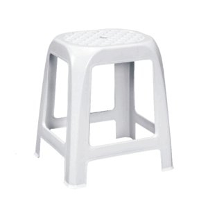 Sgabello Alto Elfo In Plastica Cm 47 Bianco