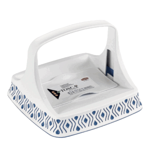 Portatovaglioli Tosca In Plaastica Bianco-Blue