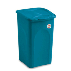 Portabiancheria Primavera In Plastica Blu LT 50