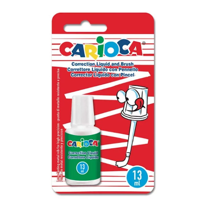 8003511420734_8003511420734.jpeg Correttore Liquido Con Pennello 13 Ml Carioca - immagine 1