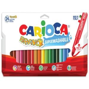 24 Pennarelli Punta Maxi Bravo Carioca