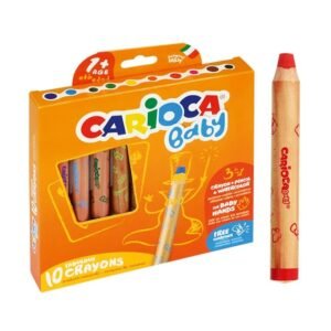 Set 10 Matita 3 In 1 Extra Large + Temperino Carioca