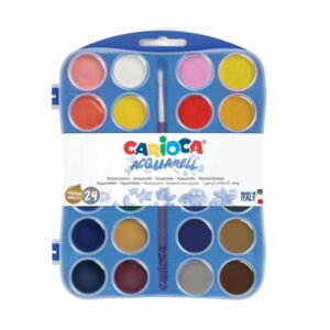24 Acquerelli Carioca Colori Assortiti