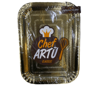 Set 2 Vassoi Oro Cm 34x25