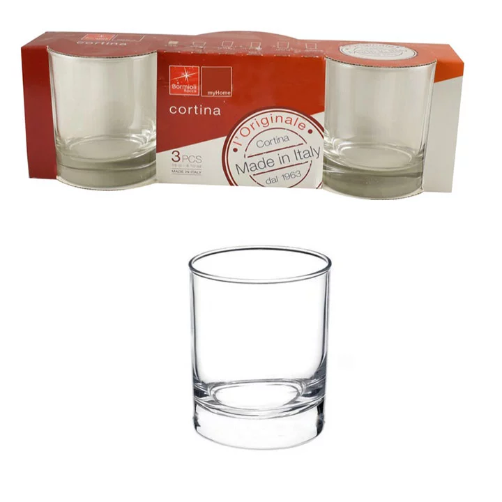 Set 3 Bicchieri Da Vino Cortina 19 Cl Bormioli - immagine 1