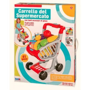 Carrello Supermercato Con Accessori 41 Pz