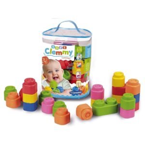 Baby Clemmy Sacca 24 Mattoncini Clementoni