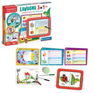 Lavagna 3in1 Laboratorio di Scrittura Sapientino Clementoni