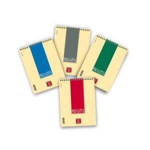 Blocco Notes Spiralato A5 Bianco Pigna 60 Fogli