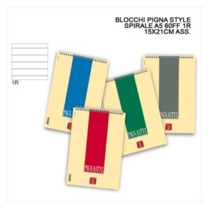 Blocco Notes Spiralato A5 1 Rigo Pigna