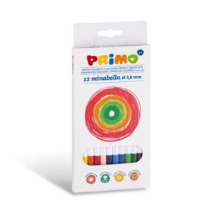 Set 12 Pastelli Diametro 3,8 Mm Colorati Primo Minabella