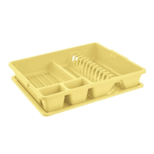 Scolapiatti In Plastica Grande Con Vassoio Smontabile