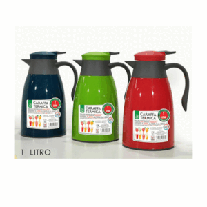 Caraffa Termica In Acciaio Lt 1 Colori Assortiti