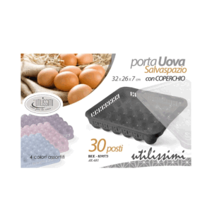 Portauova Con coperchio Cm 32x26x7 30 Posti