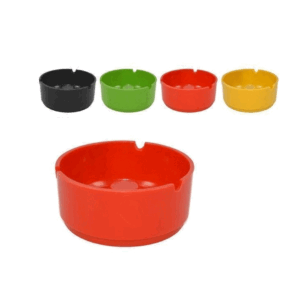 Posacenere In Plastica Cm 10 Colori Assortiti