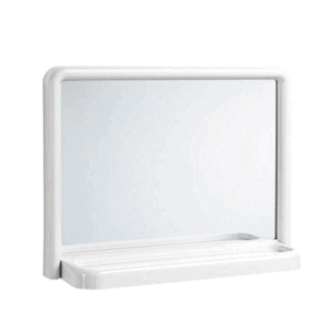 Specchio Rettangolare Con Mensola Cm 35x46