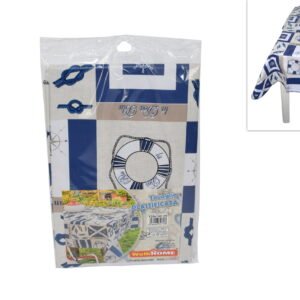 Tovaglia Plastificata Fantasia Marina 120 X 160 Cm