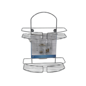 Mensola Cromo Lido 2 Piani Cromata