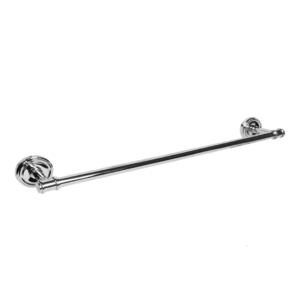 Portasciugamani Da Bagno Con Asta In Acciaio Inox Cm 50