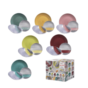 Servizio Piatti 18 Pz In Ceramica Van Gogh