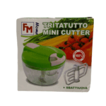Tritatutto Mini Cutter 3 Lame + Sbattiuova