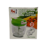 Tritatutto Mini Cutter 5 Lame + Sbattiuova