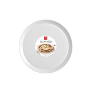 Piatto Pizza Chef Grangusto 33 Cm Bianco Bormioli
