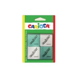 Set 4 Gomme Quadrate Carioca