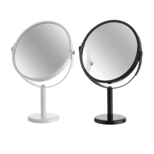 Specchio 2 Ingrandimenti In Metallo Cm 16,50 X 7,80 X 24,50 Colori Assortiti