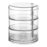 Organizzatore Trucchi In Plastica Trasparente - immagine 2