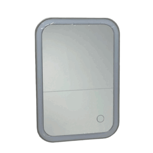 Specchio Con Luce Led Grigio