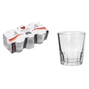 Confezione 3 Bicchieri Caffe  Da Liquore 110 Ml