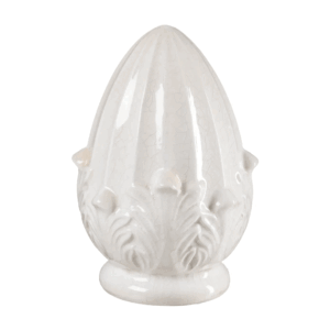 Figura Beige In Ceramica Cm 17,50 X 17,50 X 25