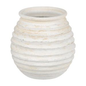 Supporto Vaso Di Fiori Crema Cm.32x32x35