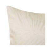 Cuscino Jacquard Satín Poliestere Beige 45 X 45 Cm - immagine 2